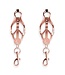 NS Novelties BOUND NIPPLE CLAMPS C3 ROSE GOLD