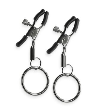 NS Novelties BOUND NIPPLE CLAMPS C2 GUNMETAL