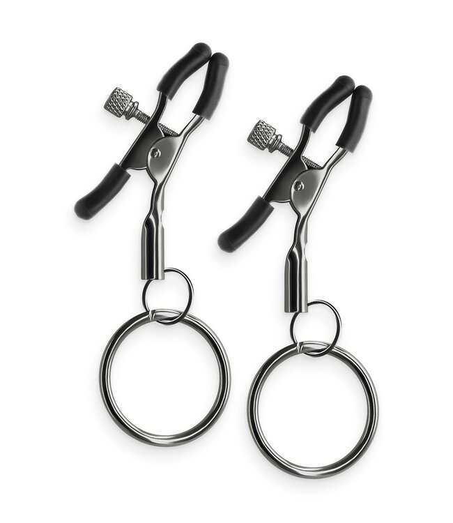 NS Novelties BOUND NIPPLE CLAMPS C2 GUNMETAL