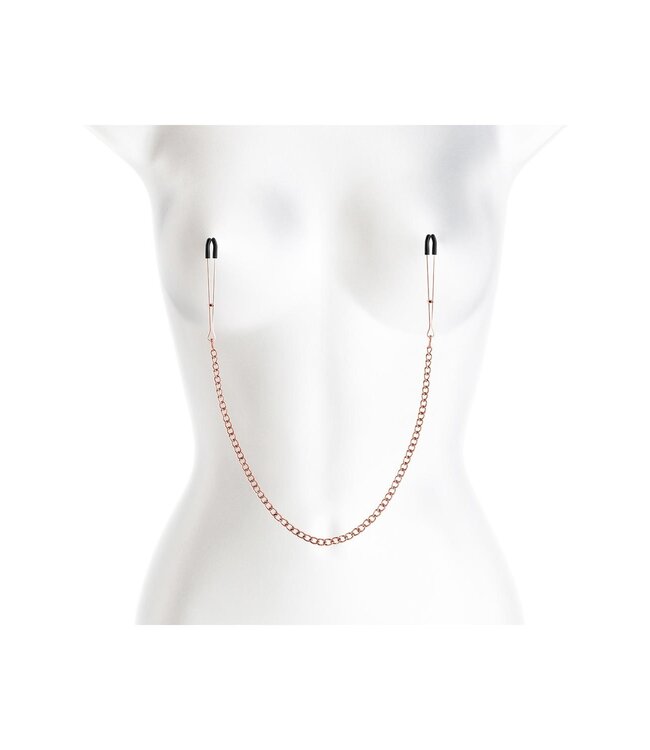 NS Novelties BOUND NIPPLE CLAMPS DC3 ROSE GOLD