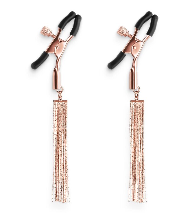 NS Novelties BOUND NIPPLE CLAMPS D2 ROSE GOLD
