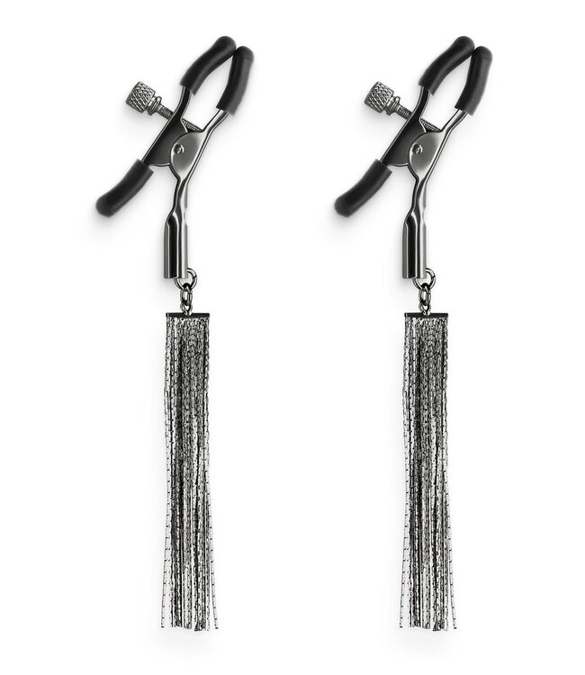 NS Novelties BOUND NIPPLE CLAMPS D2 GUNMETAL