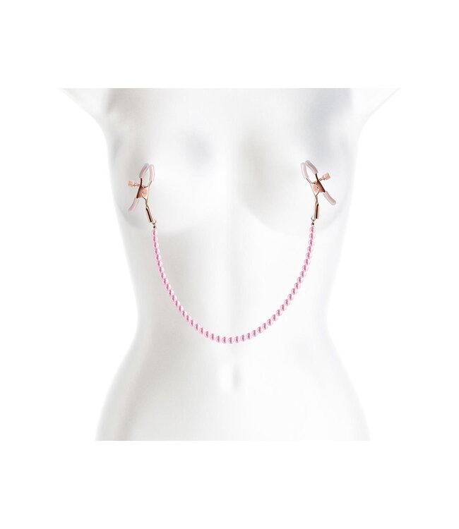 NS Novelties BOUND NIPPLE CLAMPS DC1 PINK