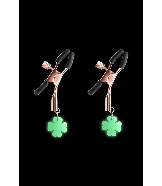 NS Novelties BOUND NIPPLE CLAMPS G4 ROSE GOLD