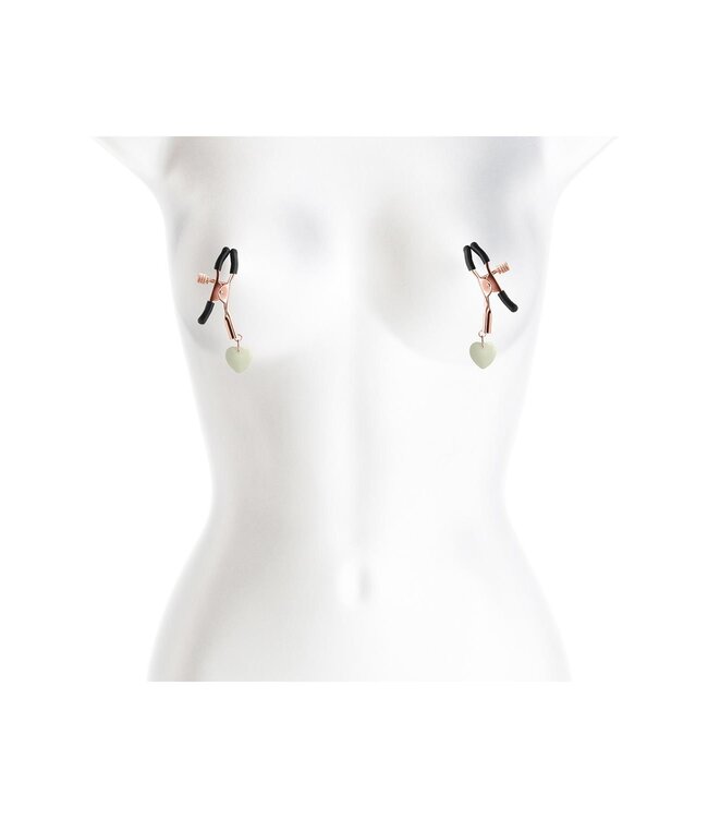 NS Novelties BOUND NIPPLE CLAMPS G3 ROSE GOLD