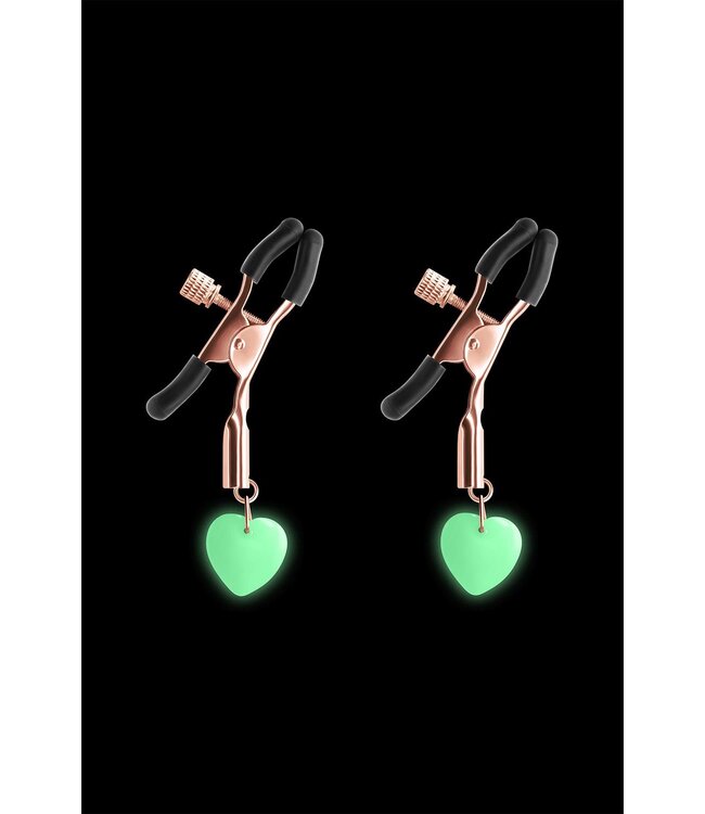 NS Novelties BOUND NIPPLE CLAMPS G3 ROSE GOLD