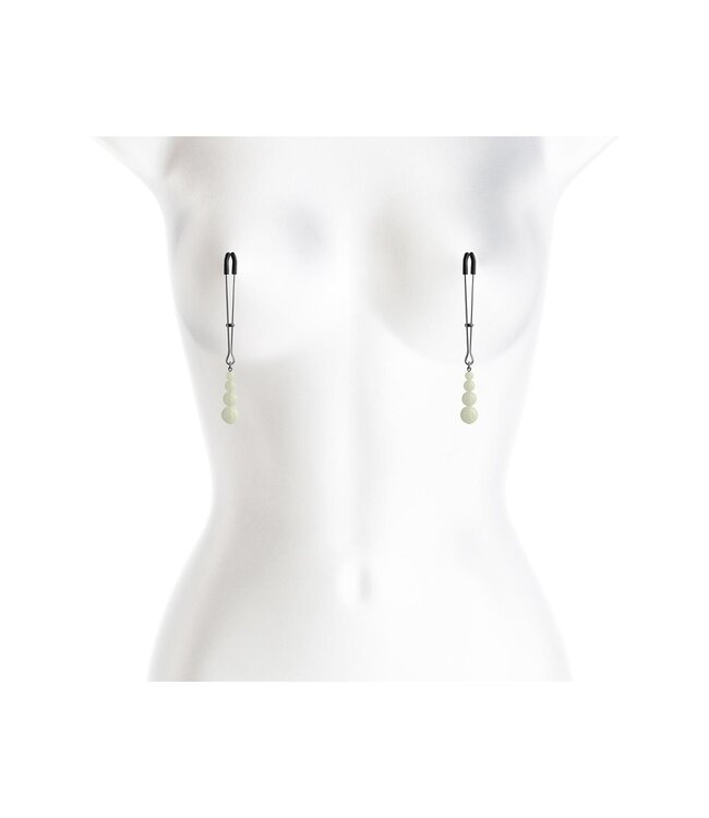 NS Novelties BOUND NIPPLE CLAMPS G2 GUNMETAL