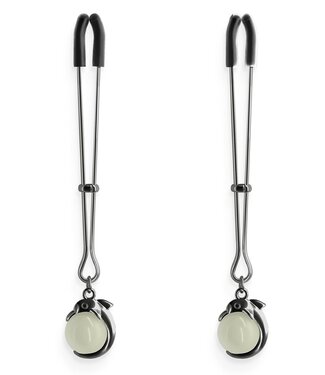 NS Novelties BOUND NIPPLE CLAMPS G1 GUNMETAL