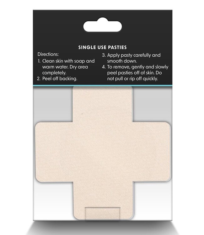 NS Novelties PRETTY PASTIES CROSS I ASSORTED 4 PAIR