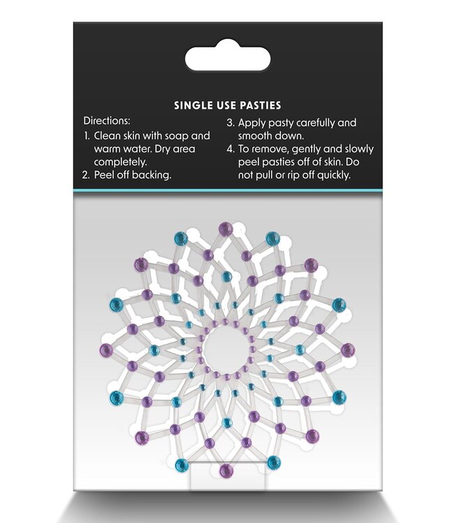 NS Novelties PRETTY PASTIES CHARM II BLUE