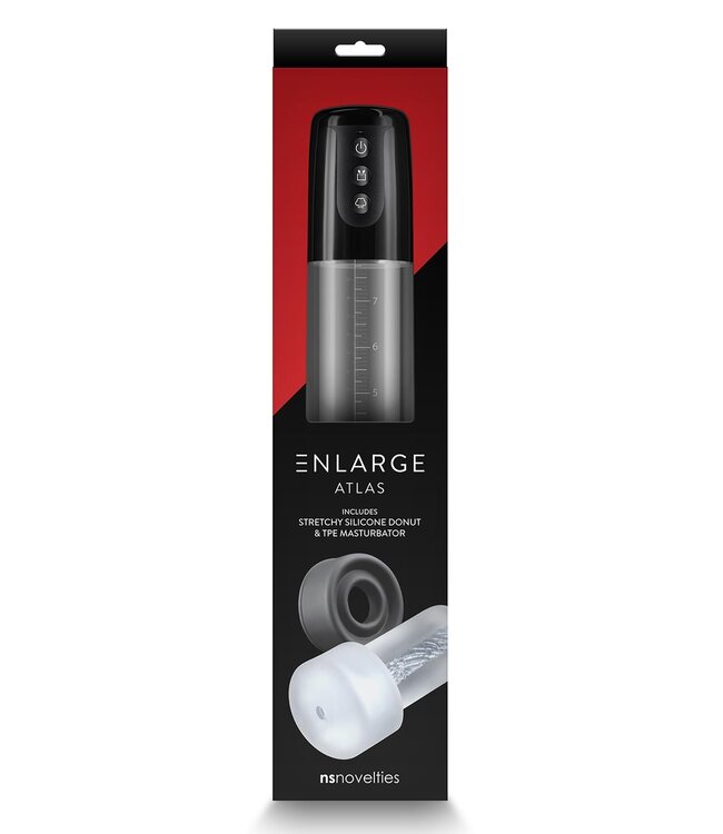 NS Novelties ENLARGE ATLAS PUMP BLACK