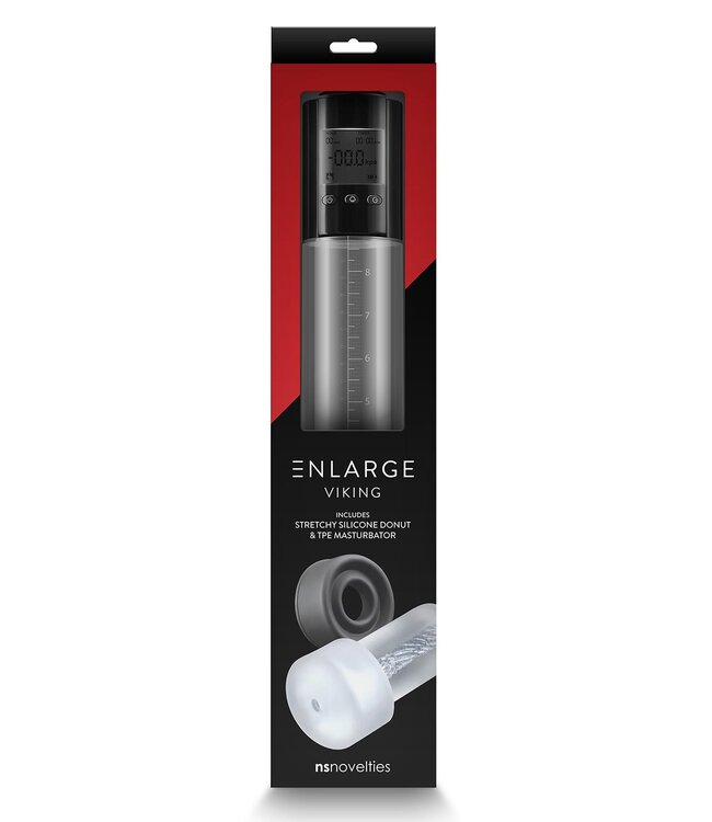 NS Novelties ENLARGE  VIKING PUMP BLACK