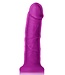 NS Novelties COLOURS DUAL DENSITY 7 INCH GIRTH DILDO PURPLE