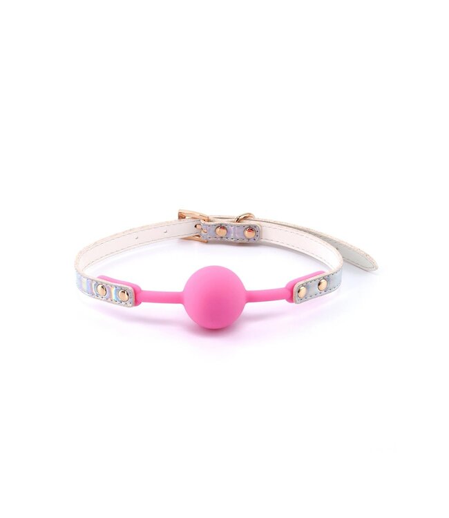 NS Novelties COSMO BONDAGE BALL GAG RAINBOW