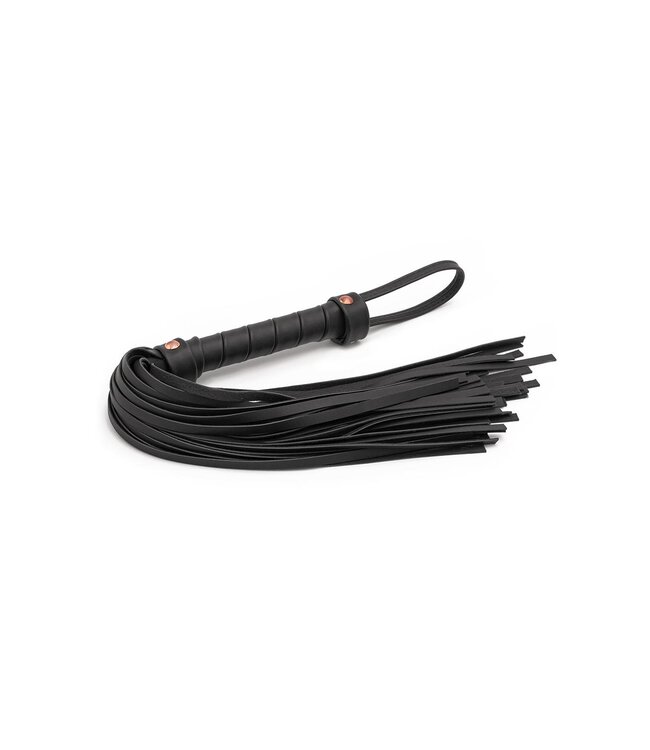 NS Novelties BONDAGE COUTURE FLOGGER BLACK