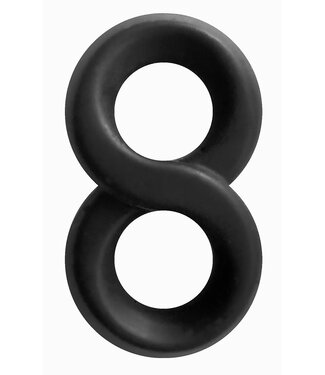 NS Novelties RENEGADE INFINITY RING BLACK