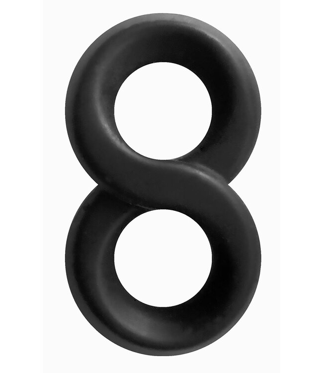 NS Novelties RENEGADE INFINITY RING BLACK