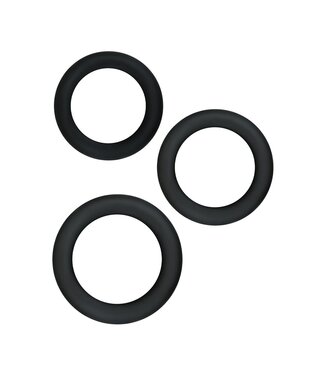 NS Novelties RENEGADE DIVERSITY RINGS BLACK