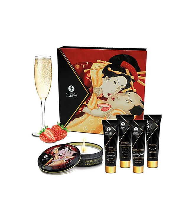 Shunga GEISHAS SECRET KIT STRAWBERRY WINE 67ML