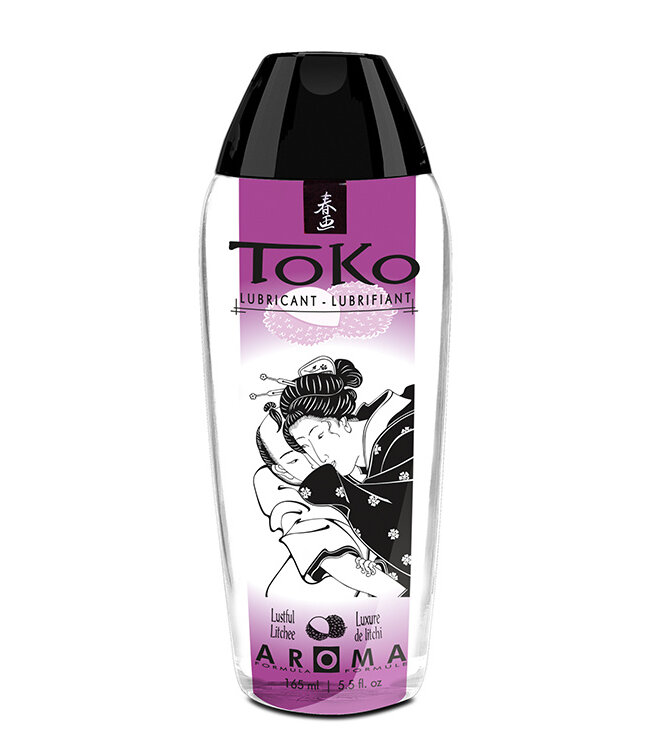 Shunga TOKO AROMA LUBRICANT LUSTFUL LITCHEE 165 ML