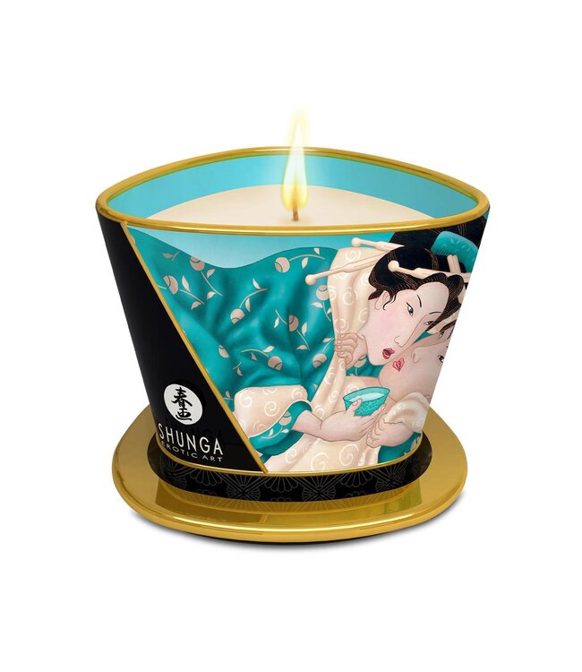Shunga MASSAGE CANDLE ISLAND BLOSSOMS 170ML