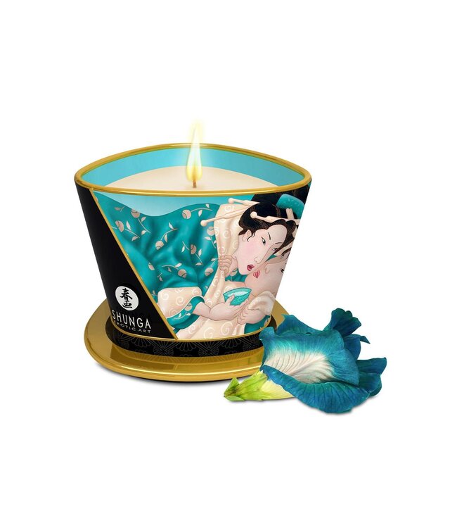 Shunga MASSAGE CANDLE ISLAND BLOSSOMS 170ML