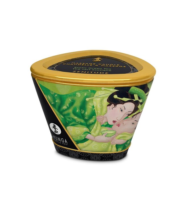 Shunga MASSAGE CANDLE EXOTIC GREEN TEA 170ML