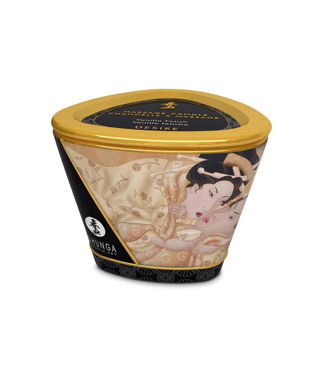 Shunga MASSAGE CANDLE VANILLA 170 ML