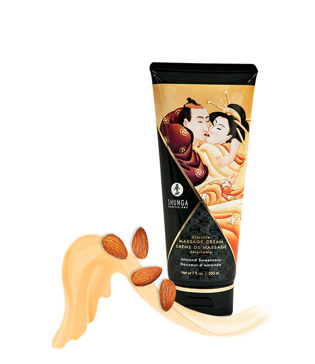 Shunga KISSABLE MASSAGE CREAM ALMOND SWEETNESS 200 ML
