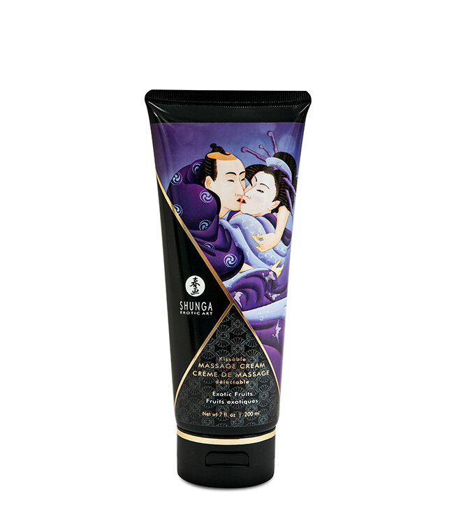 Shunga KISSABLE MASSAGE CREAM EXOTIC FRUITS 200 ML