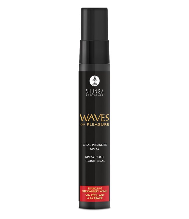 Shunga SHUNGA WAVES OF PLEASURE SPARKLING STRAWBERRY WINE 20 ML