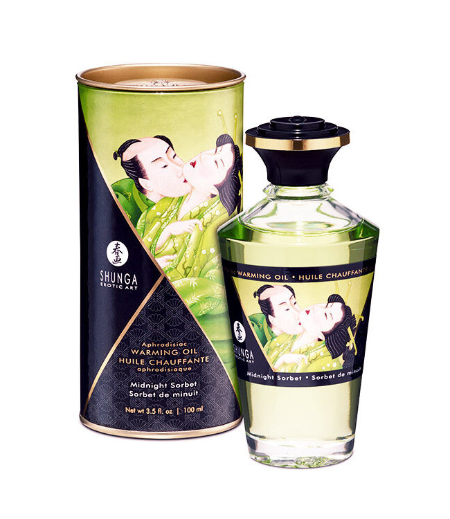 Shunga APHRODISIAC OIL MIDNIGHT SORBET 100ML