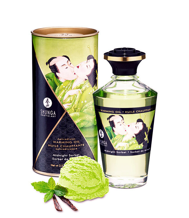 Shunga APHRODISIAC OIL MIDNIGHT SORBET 100ML
