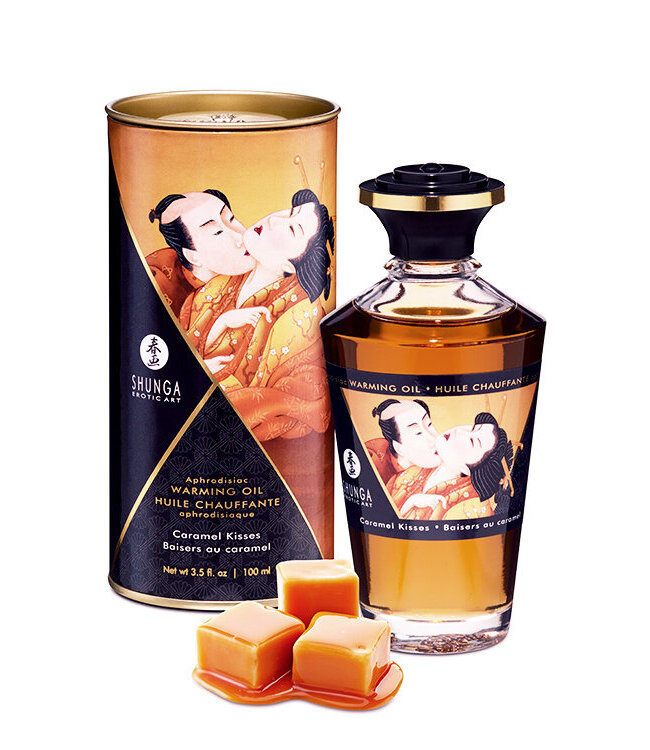 Shunga APHRODISIAC OIL CARAMEL KISSES 100ML