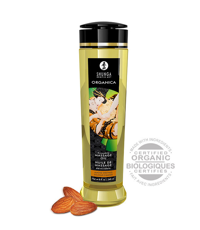 Shunga ORGANICA MASSAGE OIL ALMOND SWEETNESS 240 ML