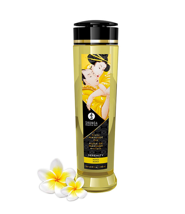 Shunga EROTIC MASSAGE OIL SERENITY MONOI 240 ML