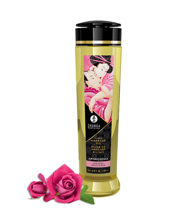 Shunga EROTIC MASSAGE OIL APHRODISIA ROSES 240 ML