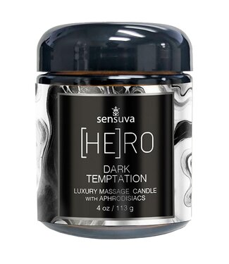 Sensuva SENSUVA HERO DARK TEMPTATION LUXURY MASSAGE CANDLE OCEAN AND FOREST
