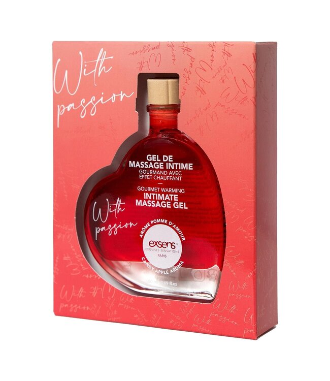 Exsens EXSENS WITH PASSION - CANDY APPLE AROMA  MASSAGE GEL 50ML