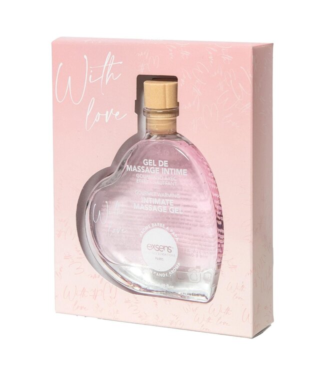 Exsens EXSENS WITH LOVE - COTTON CANDY AROMA MASSAGE GEL 50ML