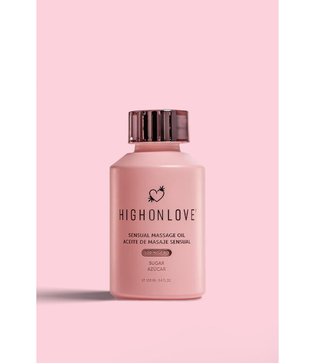 HighOnLove HIGH ON LOVE CBD SENSUAL MASSAGE OIL SUGAR HIGH 100ML