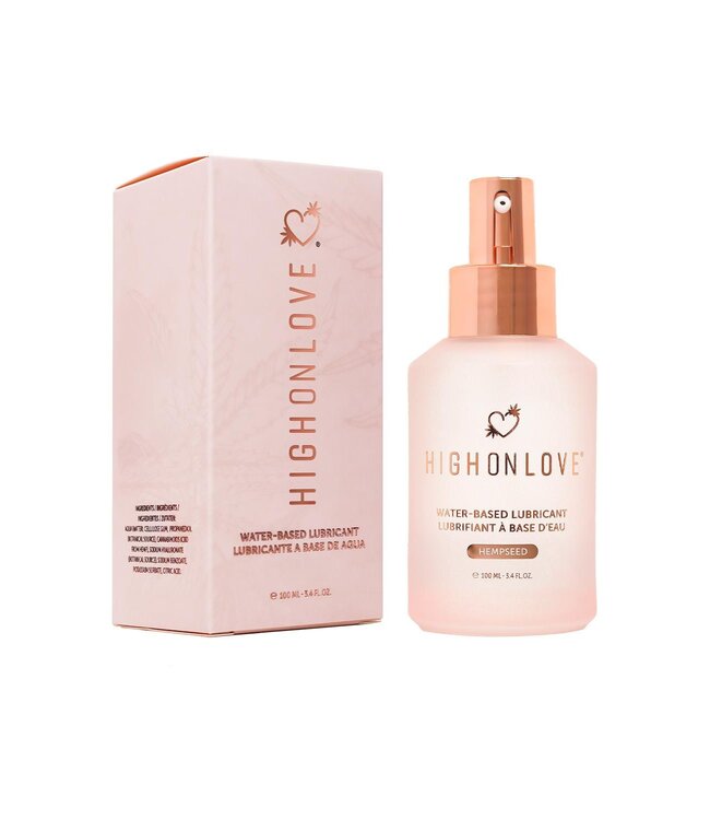HighOnLove HIGH ON LOVE WATER-BASED LUBRICANT HEMPSEED 120ML