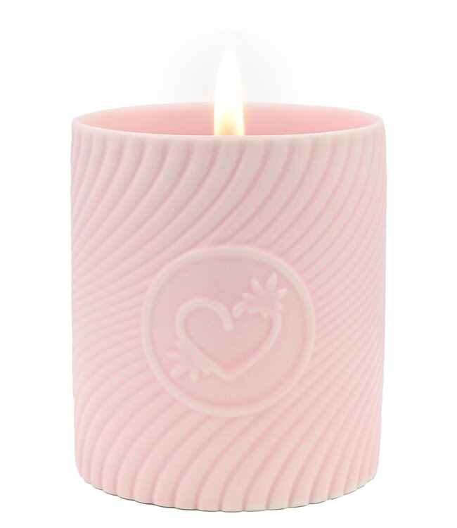 HighOnLove HIGH ON LOVE PINK MASSAGE CANDLE LITCHI MARTINI 220ML