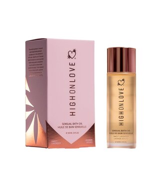 HighOnLove HIGH ON LOVE BATH OIL SWEET LAVENDER 100ML