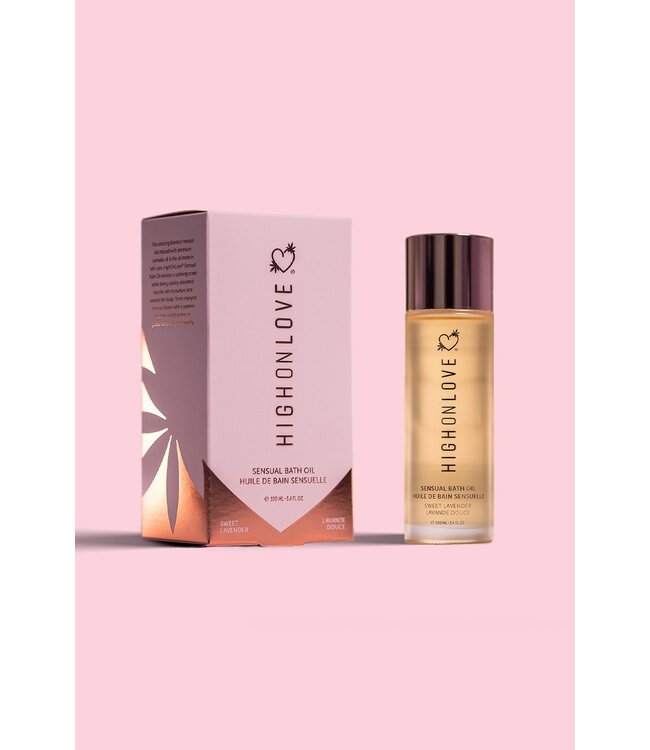 HighOnLove HIGH ON LOVE BATH OIL SWEET LAVENDER 100ML