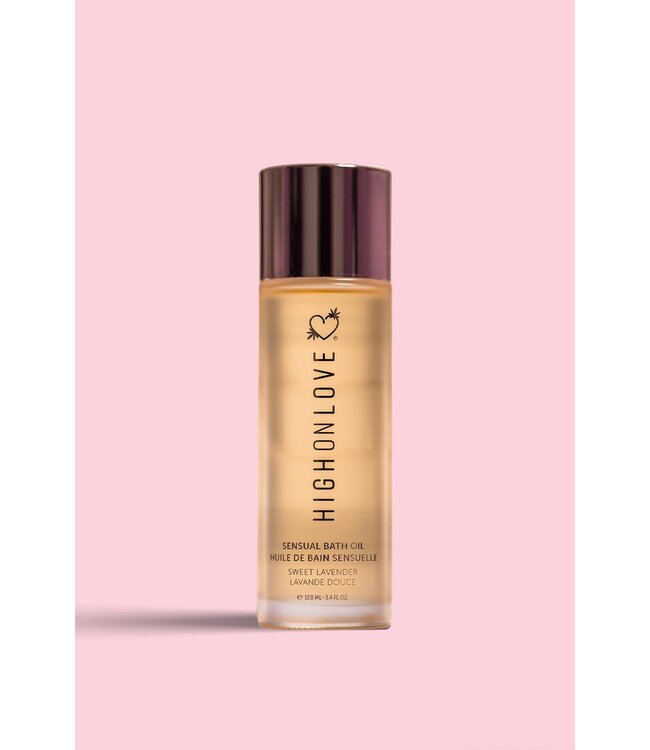 HighOnLove HIGH ON LOVE BATH OIL SWEET LAVENDER 100ML