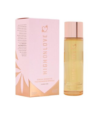 HighOnLove HIGH ON LOVE MASSAGE OIL TROPICAL SUNSET 120ML