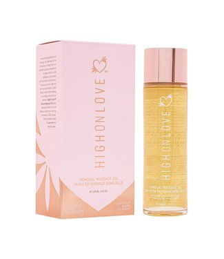 HighOnLove HIGH ON LOVE MASSAGE OIL DECADENT WHITE CHOCOLATE 120ML