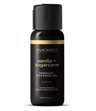 Wicked Sensual Care WICKED SENSUAL MASSAGE OIL VANILLA SUGARCANE 120ML