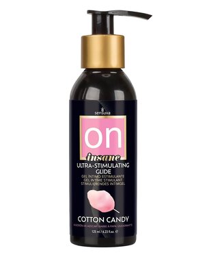 Sensuva SENSUVA ON INSANE ULTRA-STIMULATING PERSONAL MOISTURIZER COTTON CANDY 125ML